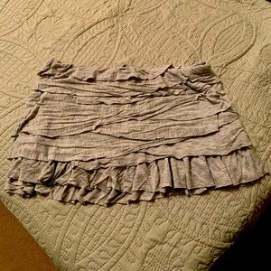 Bebe Layered Mini Skirt